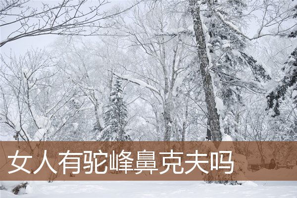 女人有驼峰鼻克夫吗 女人有驼峰鼻克夫吗