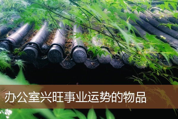 办公室兴旺事业运势的物品 办公室兴旺事业运势的物品