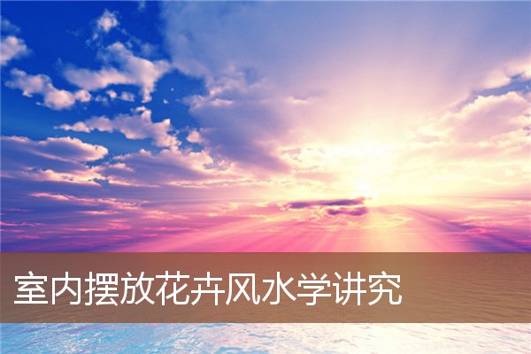 室内摆放花卉风水学讲究 室内摆放花卉风水学讲究